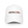 Call Me Mrs. Floral Low Profile Baseball Cap