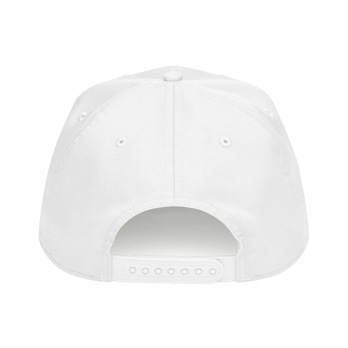 Mrs. Floral Baseball Cap — Embroidered Pink Blossom Bride Hat